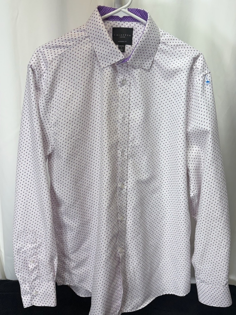 Light Purple Microdot Dress Shirt - Long Sleeve 2647